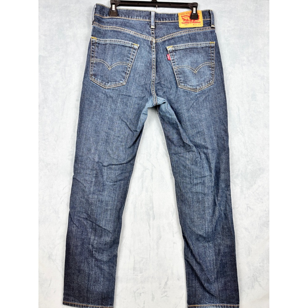 Levis 541 Athletic Taper Jeans Mens 32x32 Dark Indigo Blue Denim 18181-0025